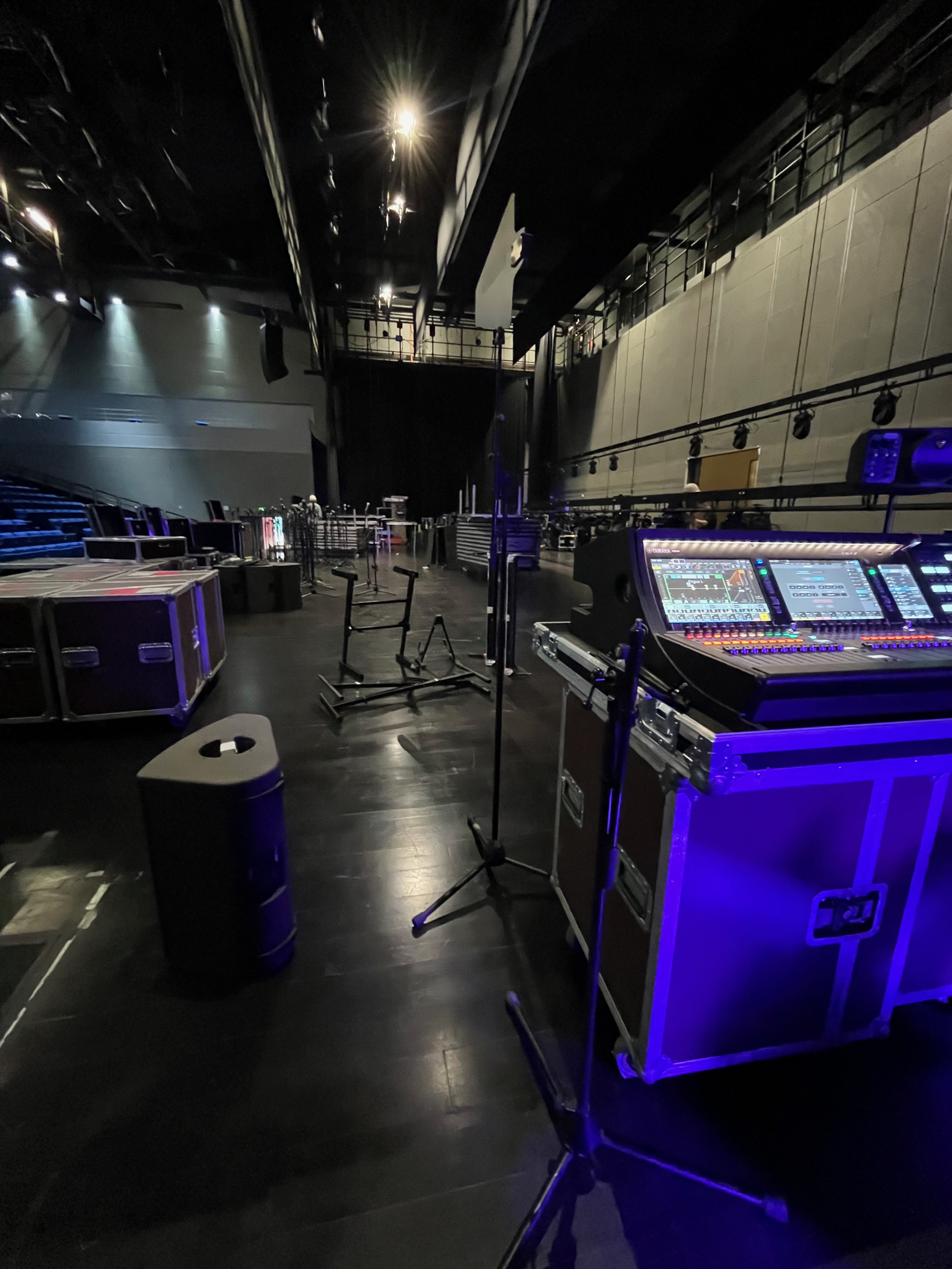 DiGiCo console at venue